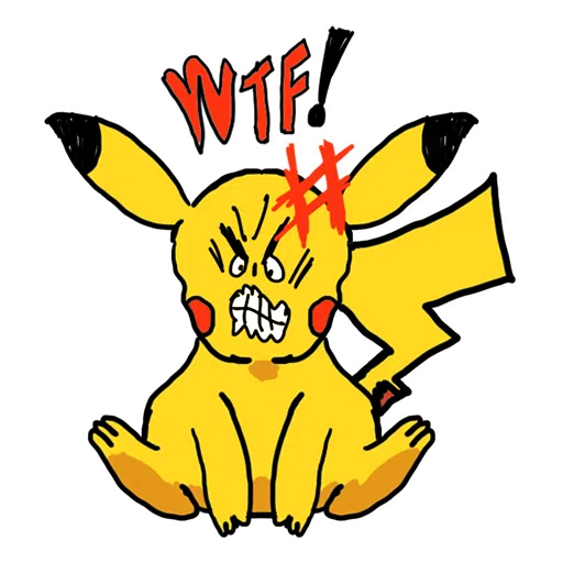Pikachu Troll pack 2 - Sticker 9