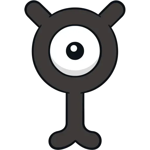 Unown - Sticker 24