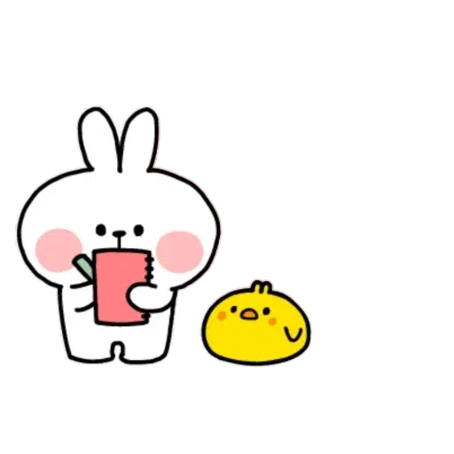 Spoiled rabbit small - Sticker 15
