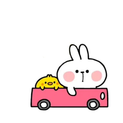 Spoiled rabbit small - Sticker 17