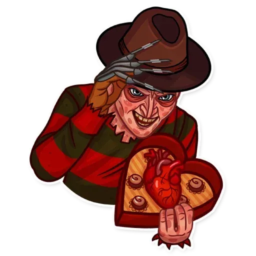 Freddy Krueger - Sticker 10