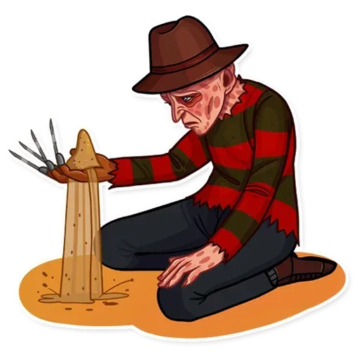 Freddy Krueger - Sticker 9