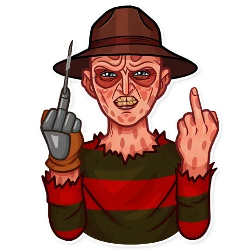 Freddy Krueger - Sticker 13