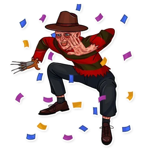 Freddy Krueger - Sticker 22