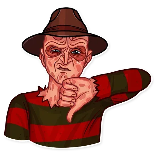 Freddy Krueger - Sticker 12