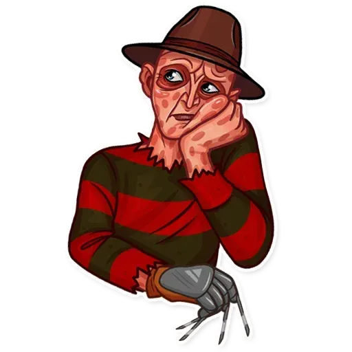 Freddy Krueger - Sticker 11