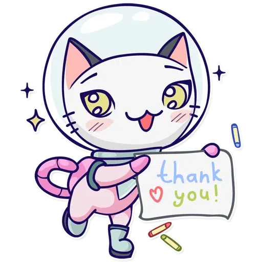 Astro Kitty - Sticker 25