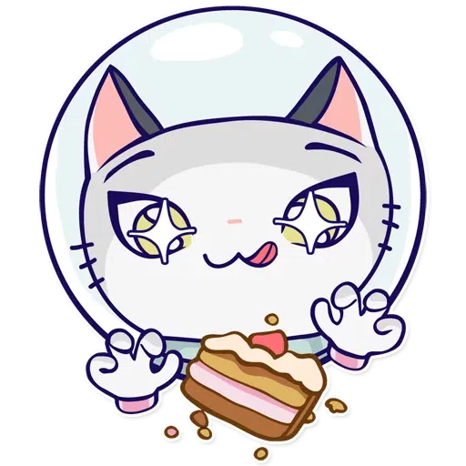Astro Kitty - Sticker 18