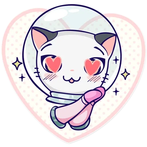 Astro Kitty - Sticker 11