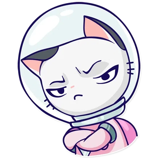 Astro Kitty - Sticker 13