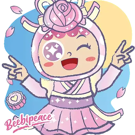 Beebipeace中秋節貼圖包 - Sticker 24