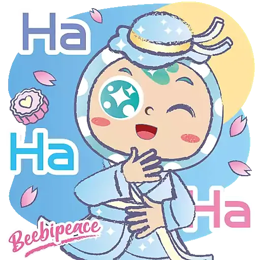 Beebipeace中秋節貼圖包 - Sticker 16
