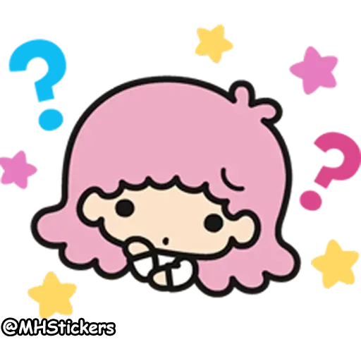 Little twin stars - Sticker 25