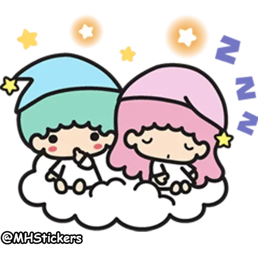 Little twin stars - Sticker 11