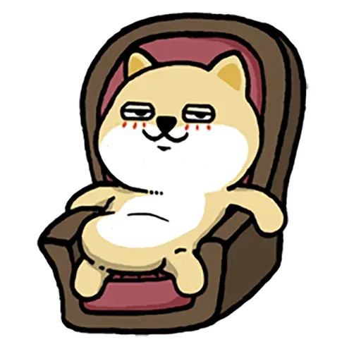 Fat shiba 4 - Sticker 21