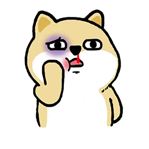 Fat shiba 4 - Sticker 19