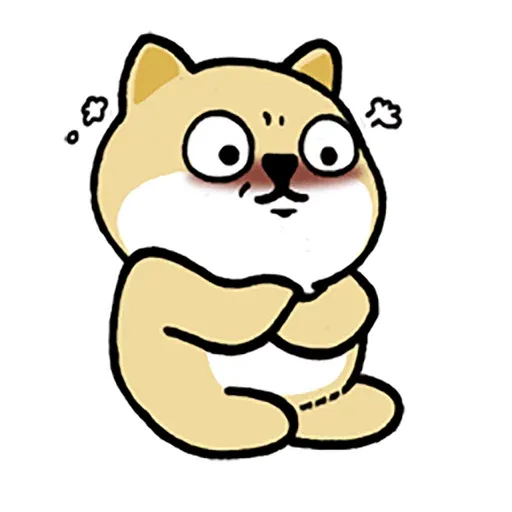Fat shiba 4 - Sticker 23