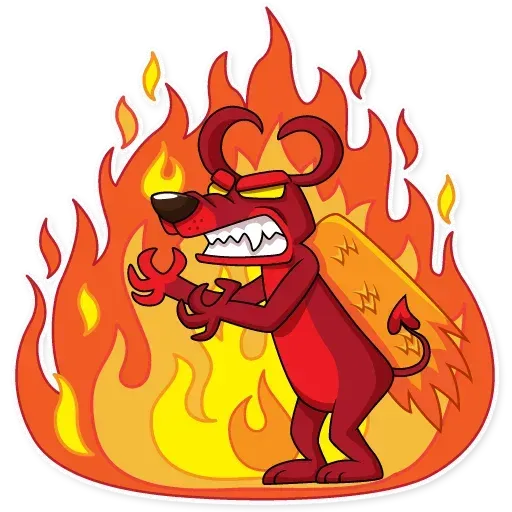 Cupid Dog - Sticker 14