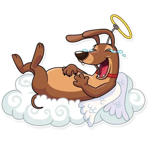 Cupid Dog - Sticker 29