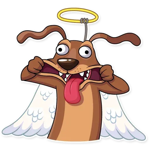 Cupid Dog - Sticker 19