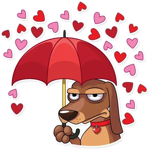 Cupid Dog - Sticker 22