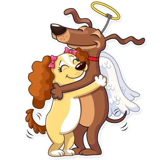 Cupid Dog - Sticker 18