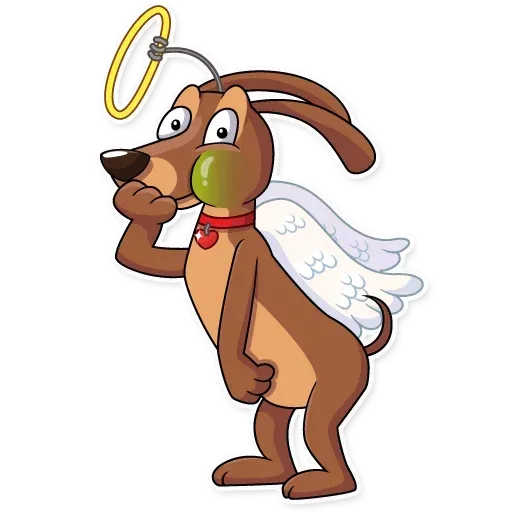 Cupid Dog - Sticker 9