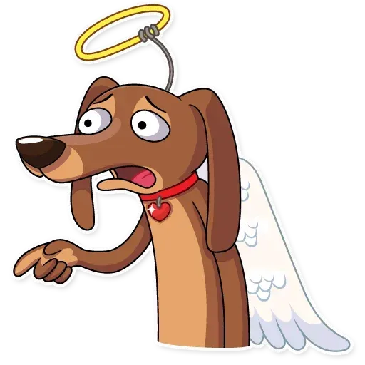 Cupid Dog - Sticker 17