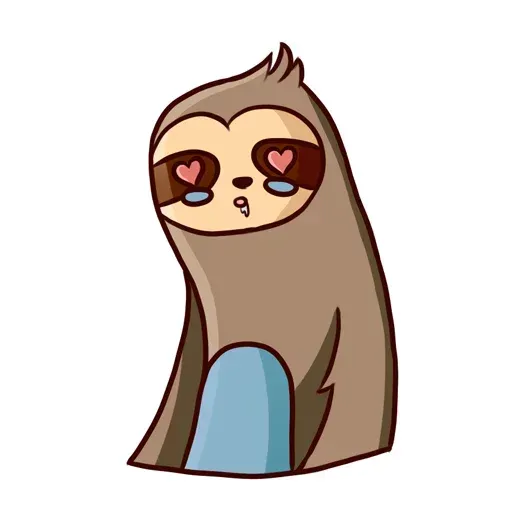 Ленивец - Sticker 11