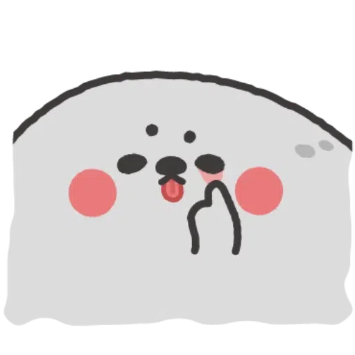 灰-小海豹 - Sticker 21