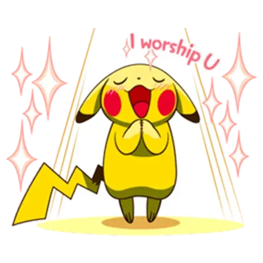 Pika Pikachu - Sticker 17