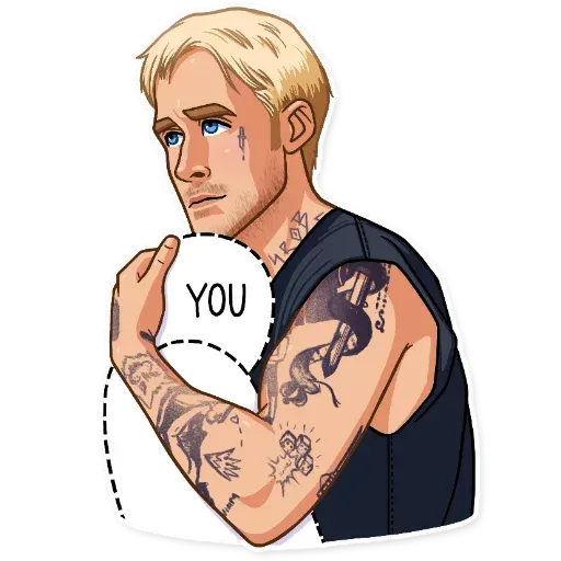 Ryan Gosling - Sticker 9