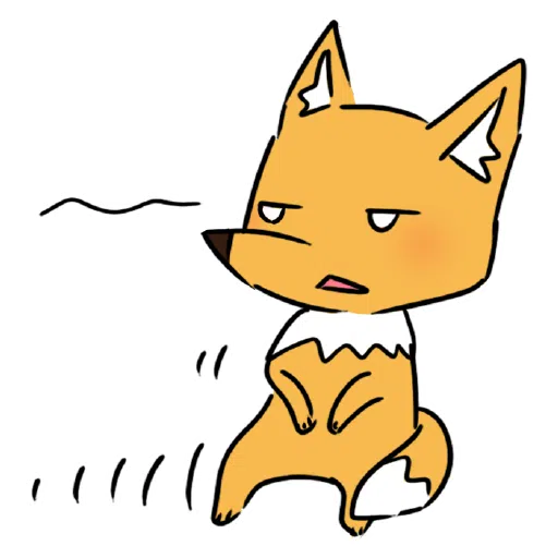 Fox Daily Emotion - Sticker 20