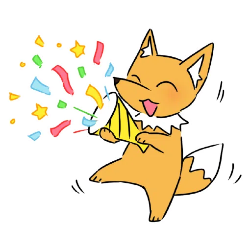 Fox Daily Emotion - Sticker 23