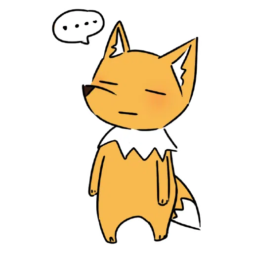 Fox Daily Emotion - Sticker 19
