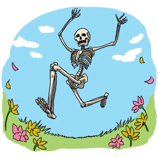 骷髏骨先生 - Sticker 27