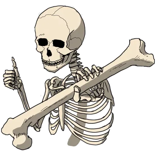 骷髏骨先生 - Sticker 10