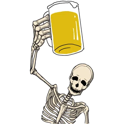 骷髏骨先生 - Sticker 22