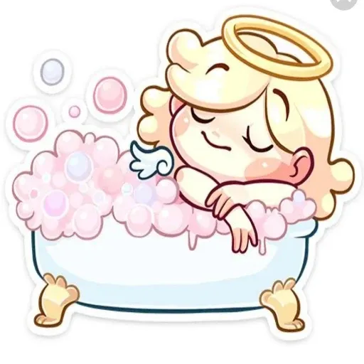 Нимб и Рожки - Sticker 30