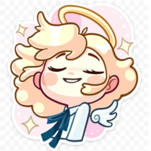 Нимб и Рожки - Sticker 27