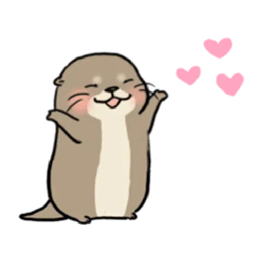 Otter’s otter animated - Sticker 16
