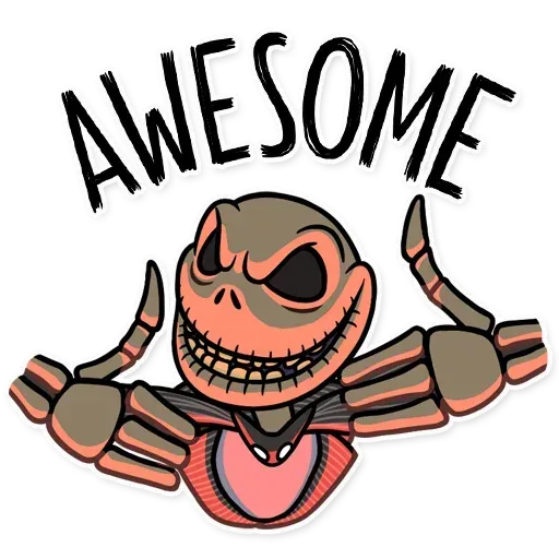 Jack skeleton - Sticker