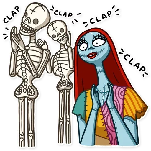 Jack skeleton - Sticker 24