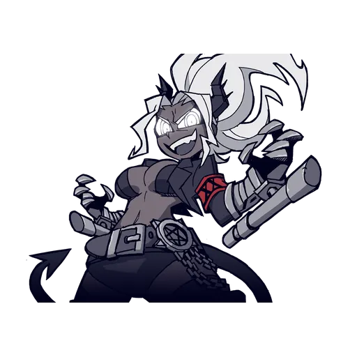 Helltaker - Sticker 30