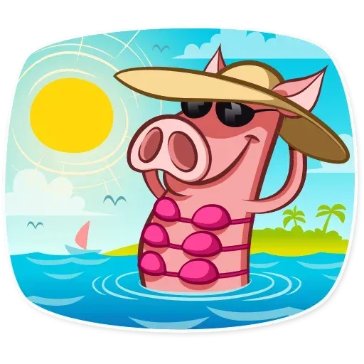 Pig - Sticker 16