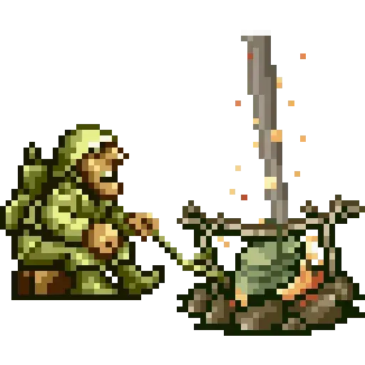 Metal slug 1 - Sticker 28