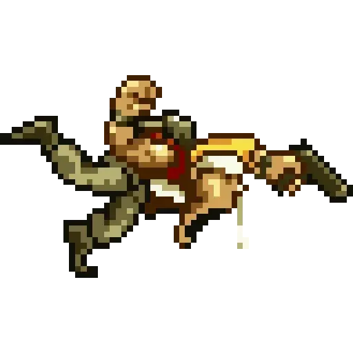 Metal slug 1 - Sticker 30
