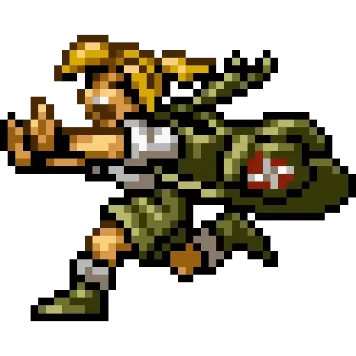 Metal slug 1 - Sticker 11