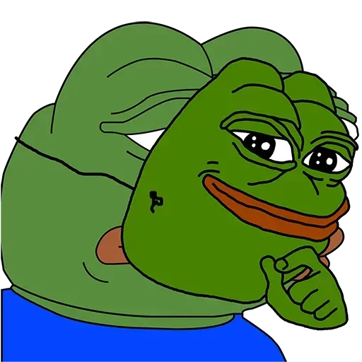 pepe think - Sticker 21