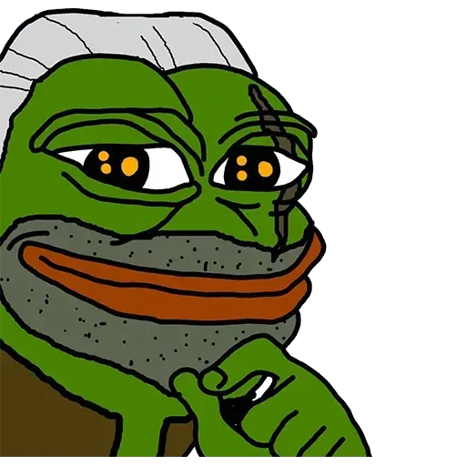 pepe think - Sticker 27